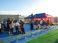 府中市の医療法人様 屋上納涼祭で夏を楽しむ イメージ画像