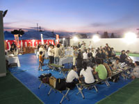 府中市の医療法人様 屋上納涼祭で夏を楽しむ イメージ画像