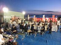 府中市の医療法人様 屋上納涼祭で夏を楽しむ イメージ画像